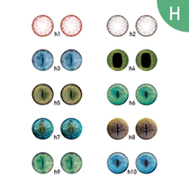 (Memeballs CASMO) blythe small cloth eye piece of cloth eye sheet custom live-action wind glass eye sheet H group