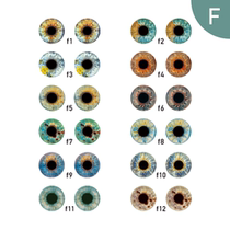 (Memeballs CASMO) blythe small cloth eye piece in cloth eye sheet custom live-action glass eye sheet F group