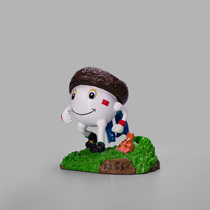 Creative home furnishings cold porcelain crafts desktop decoration gifts fashion pen holder Inner Mongolia specialty souvenirs