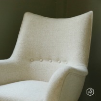 Set of wooden rooms designers original design single seat tiger chair headrest sofa study bedroom single person