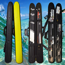 Kengelu hard case fishing gear bag Luya fishing gear bag 1 25 meters fishing gear bag waterproof sea fishing bag fishing bag