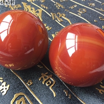 Jade fitness ball Handball health ball Play Agate ball Text play childrens ball Elderly crystal ball Handball ball gift