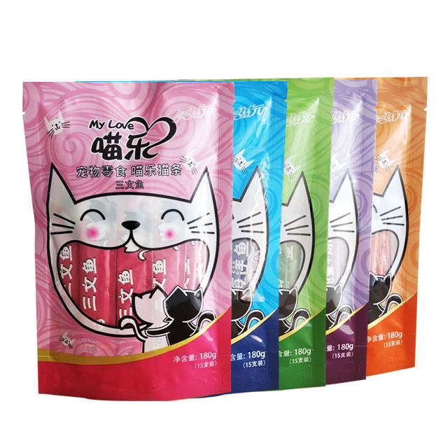 Meiziyuan Cat Snacks Liquid Cat Snacks Small Cat Snacks Canned Cats Adult Cats Dried Fish and Wonderful Fresh Meat Wet Food Packs 15 Pack