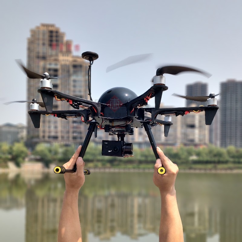 F550 aerial photo phishing and epidemic prevention monitoring yelling materials to put six-axis drones-Taobao