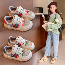 next alice girls sports shoes 2021 spring new childrens soft-soled non-slip net red foreign style casual board shoes