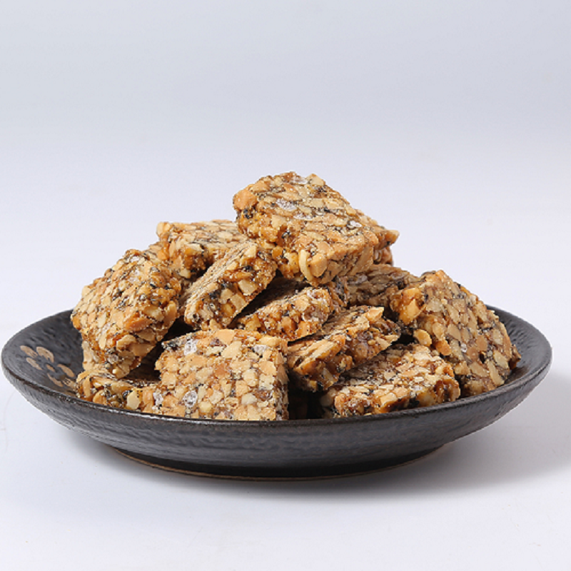 安徽手工花生酥糖老式传统黄山特产芝麻片零食传统糕点