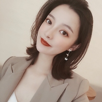 (No ear hole must enter) Butterfly tassel earrings female temperament long ear clip female cold wind without ear hole ear clip