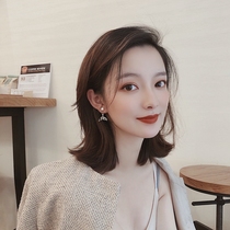 (No ear hole must enter) 14k bag gold fairy gas pearl ear clip without ear hole female forest cold wind earrings female