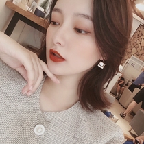 (No ear hole must enter) natural deep sea shell mosquito coil ear clip earrings without ear hole female advanced earrings temperament