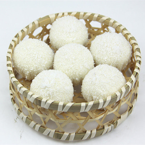 早点面食 标点雪花椰米包 营养早餐 速冻包子 馒头 300克/10只装