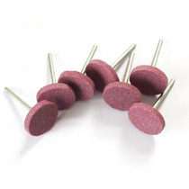 T-type chrome corundum with shank grinding wheel grinding head flat fiery polished head polished polished 3mm shank