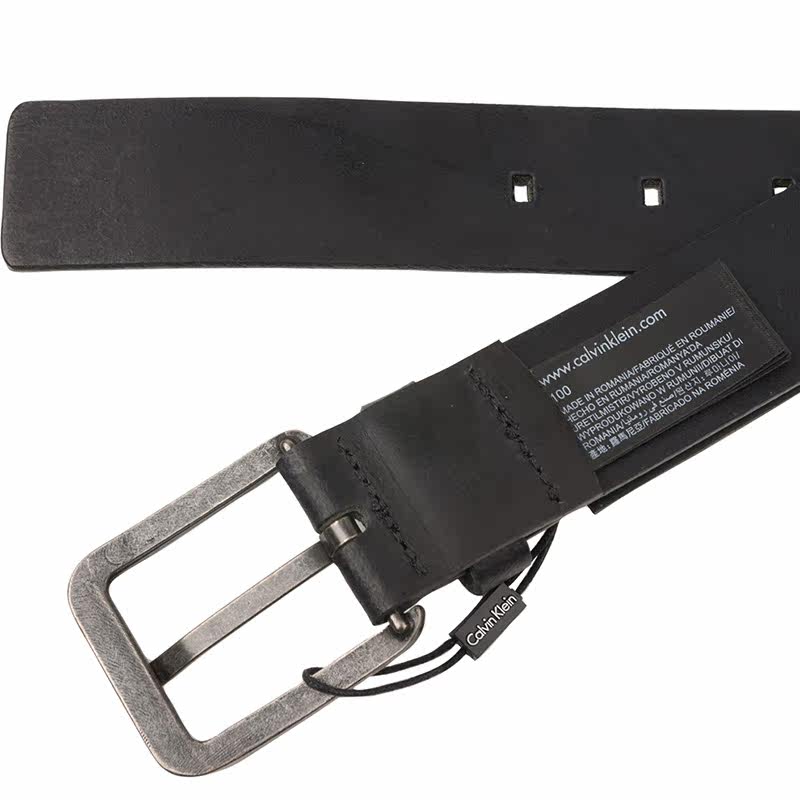 calvin klein皮带 2017新款男士男士针扣式腰带现货k50k501207