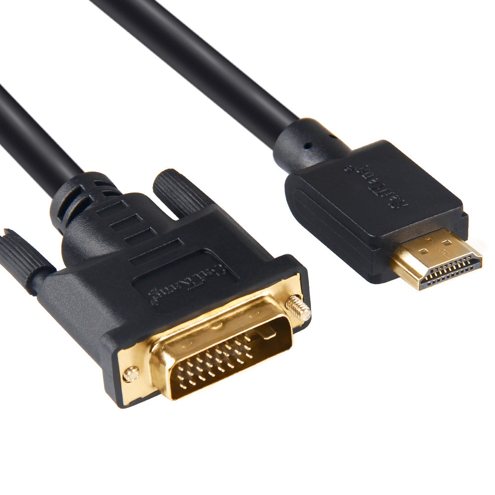 hdmi转dvi线,双通道互转,镀金接口