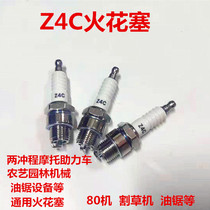 Motorcycle two stroke 50 80 spark plug chainsaw spray dispenser 4114 Z4C 4118 spark plug