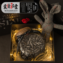 Capsule love letter to send boyfriend birthday gift female boy couple special confession love pill small love words wish