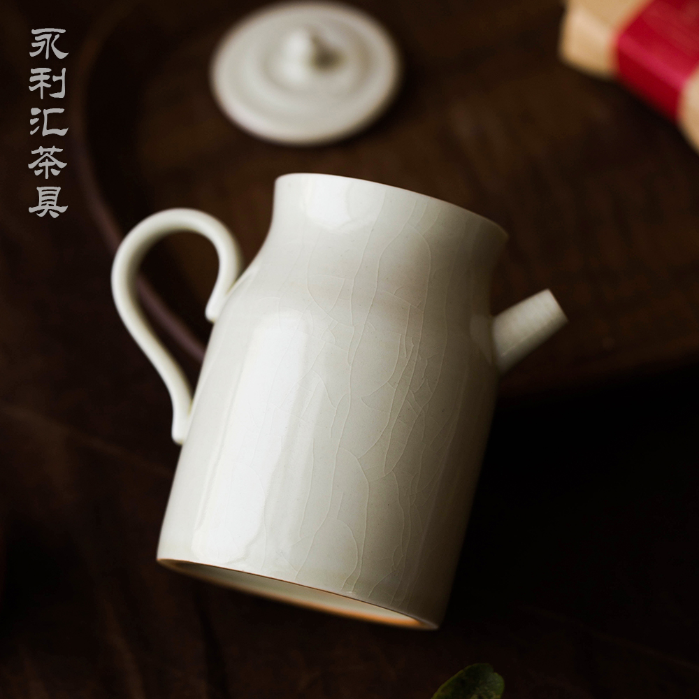 One little teapot with dahongpao teapot single pot small filter Japanese kung fu tea set of jingdezhen ceramics