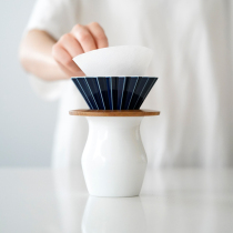 ORIGAMI Japanese ORIGAMI filter Cup hand brewed coffee S number with kalita cake filter paper cup holder V60 ceramic 01
