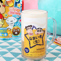 Japanese food play Crayon Shinchan beer cup drink series Kobayashi Linglin edible toy said Japan finished eating children