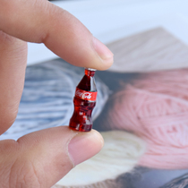 Miniature cola model Small drink bottle Mini items Food play scene landscape 1:12 Doll house accessories Toys