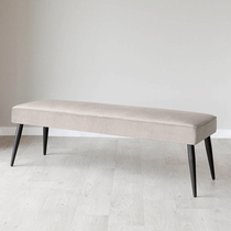 Bed tailstool light extravagant bed front bedroom bed tailbed minimalist tech cloth footstool changing shoes stool door can sit on a sofa stool