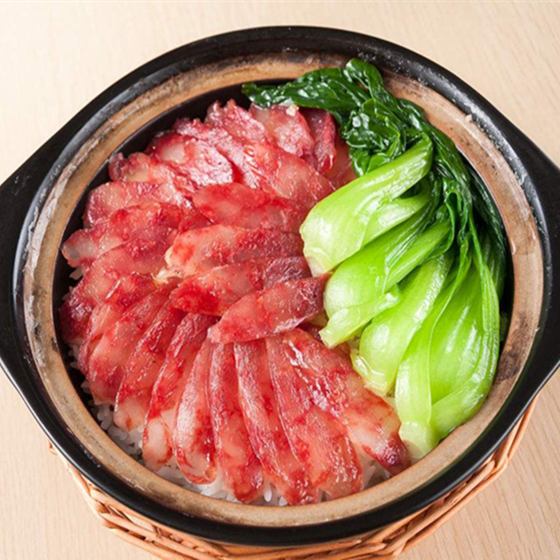 食尝广式煲仔饭香肠腊肠