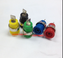 Copper 4mm banana socket Φ4 panel socket pure copper high voltage safety terminal Terminal instrument meter