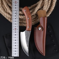 High hardness straight knife Hand forged knife Tactical special battle Wilderness survival saber Jungle field self-defense portable knife