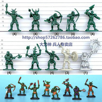 Caesar Caesar soldier model 1:72 magic ring ring king hobbit F106 orc orc warriors