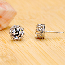 NSCD drill high-end jewelry diamond earrings diamond stud earrings with certificate DE0265