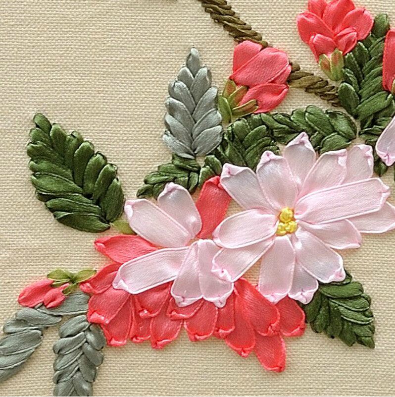 包邮丝带绣挂画 鸟语花香 客厅卧室家居装饰正品套件十字喜迎春韵