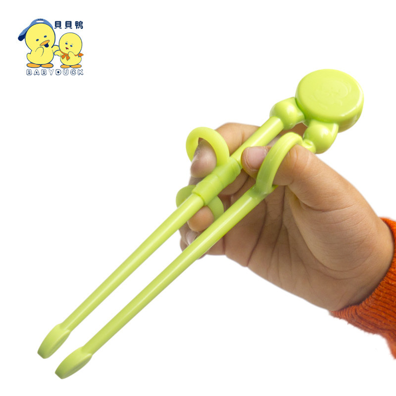 贝贝鸭儿童益智学习筷宝宝练习筷婴儿训练筷子儿童餐具纠正筷子