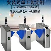 Site real-name system access control 20000 face small steel gun small aluminum gun straight wide dynamic liveness face recognition Hass
