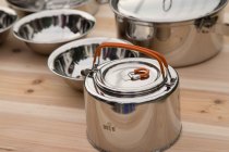 OUT-D Proud Picnic Cooker Outdoor Travel Stainless Steel Teapot -1000ml Wild Camping kettle CS-5