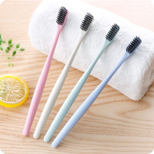 家用日系创意牙刷成人口腔除味细软毛刷儿童防出血护牙龈细毛牙刷_7折