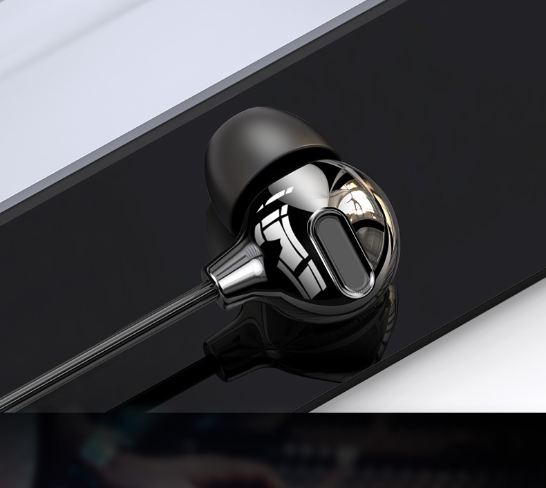 摩斯维耳机入耳式有线typec接口高音质陶瓷手机游戏全民k歌专用电竞