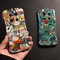 Huawei mate40pro phone case lens all-inclusive anti-drop Tide brand small waist personality creative men mate40 silicone case