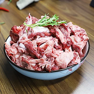 【伊赛】原切牛小肉带骨1000g*2袋[10元优惠券]-寻折猪