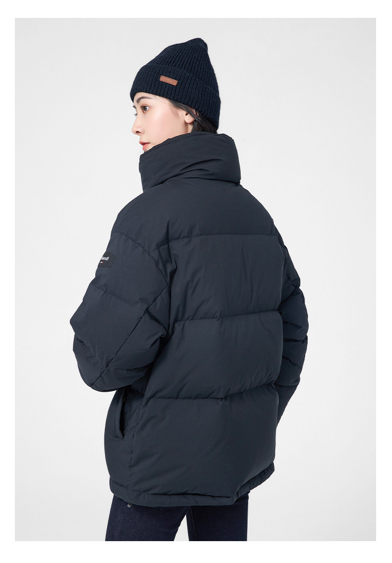 lafuma乐飞叶户外蓄热内里面包羽绒服女鹅绒外套廓形lfju1dh64y