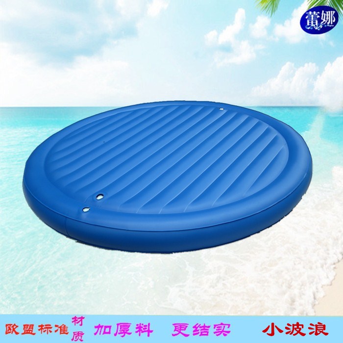 Round big wave heated waterbed home hotel custom waterbed constant temperature round bed double sex water mattress