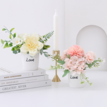 Mini-emulated flower fake flower small number pendulum piece decoration furnishing childrens room home furnishing plastic silk flower placement