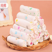 Baby gauze saliva towel baby cotton small square towel newborn towel wash towel children handkerchief handkerchief super soft