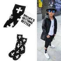 Childrens socks boys and girls socks fashion trend street dance performance in long tube socks sports socks