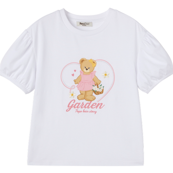 PawinPaw cartoon bear children's clothing spring and summer girls round neck short-sleeved children's T-shirt sweet
PawinPaw cartoon bear children's clothing spring and summer girls round neck short-sleeved children's T-shirt sweet