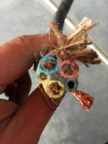 Yongtong Zhongce Holdings pure copper elevator special rubber cable YT3X25 35 2 tower crane gantry crane