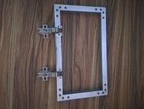 Aluminum alloy frame hinge headless pipe hinge hinge hinge door aluminum window