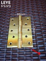 LEYE hinge 5*3 5*3 0 stainless steel Gold 5 inch titanium