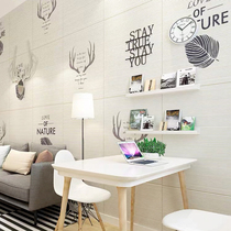 Wallpaper self-adhesive 3d three-dimensional wall stickers waterproof bedroom living room wall decoration stickers Creative stickers Childrens room wallpaper