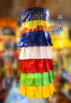 Tibetan Buddhist Temple Home Buddha Hall Decoration Colorful Skirt Triumphate Height 50cm Manufacturer Direct Sales