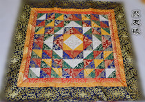 New Tibetan Style Handmade Flower Spread Temple Home Buddhist Hall Decoration Tablecloth French Tablecloth 1m Customizable