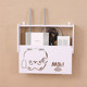 Wireless router storage box wall-mounted WiFi shelf cat decoration free punching shielding box set-top box shelf Wireless router storage box wall-mounted WiFi shelf cat decoration free punching shielding box set-top box shelf